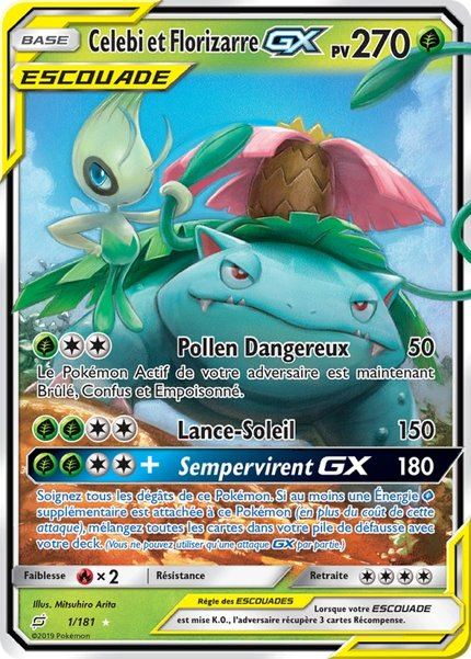 Celebi et Florizarre-GX