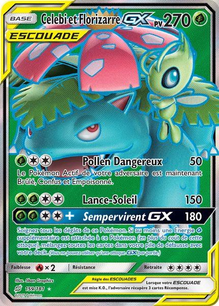 Celebi et Florizarre-GX