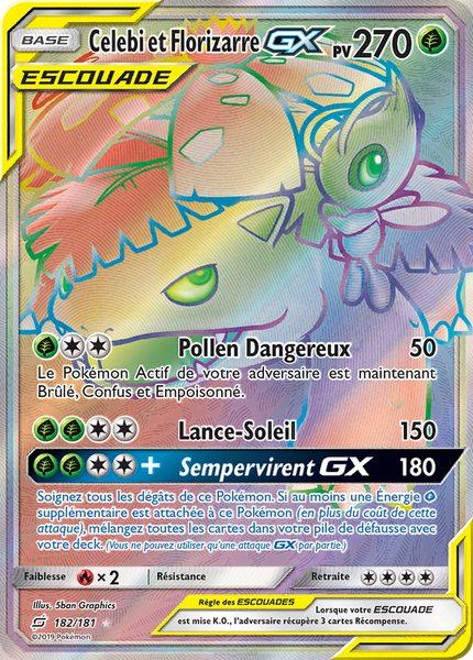 Celebi et Florizarre-GX