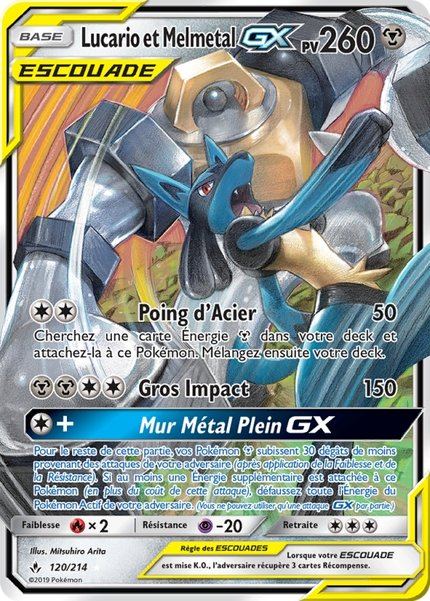 Lucario et Melmetal-GX
