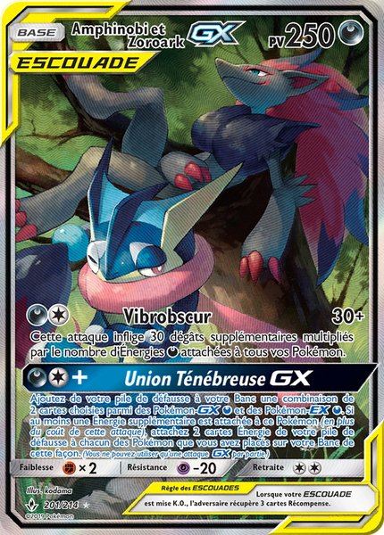 Amphinobi et Zoroark-GX