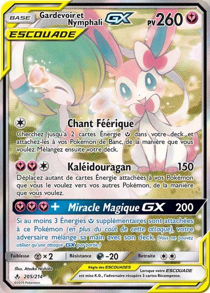 Gardevoir et Nymphali-GX