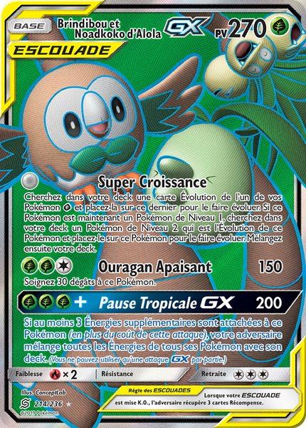 Brindibou et Noadkoko d’Alola-GX
