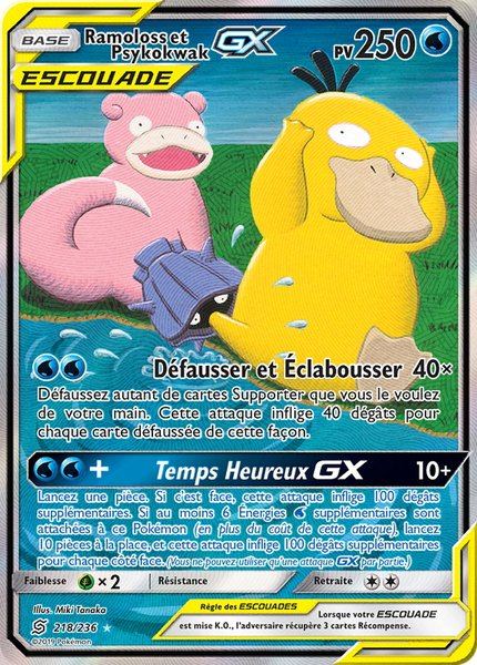 Ramoloss et Psykokwak-GX