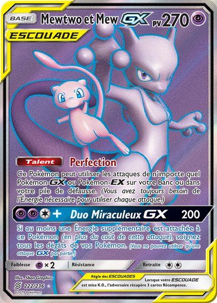 Mewtwo et Mew-GX
