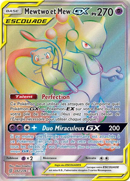 Mewtwo et Mew-GX