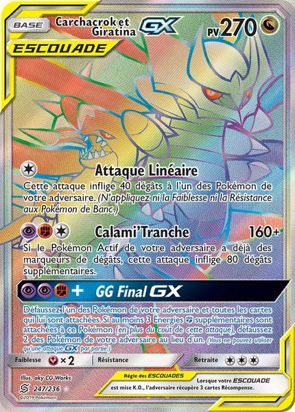 Carchacrok et Giratina-GX