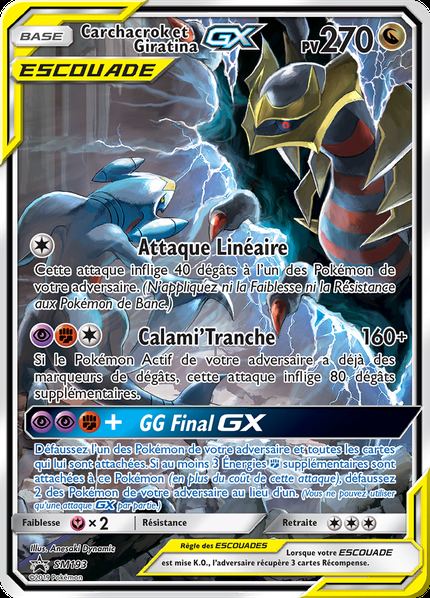 Carchacrok et Giratina-GX