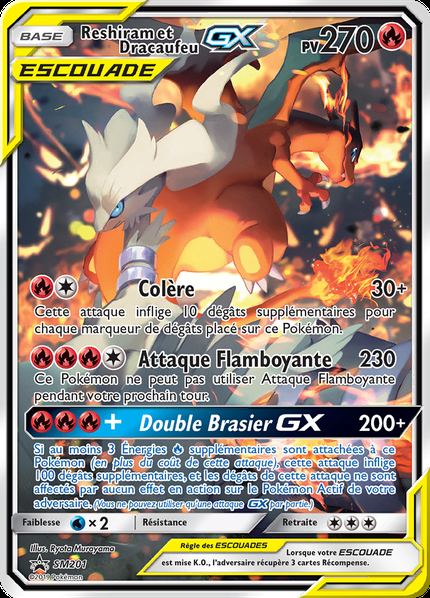 Reshiram et Dracaufeu-GX
