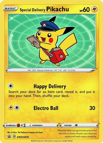 Special Delivery Pikachu