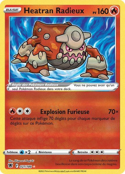 Heatran Radieux