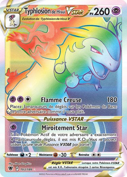 Typhlosion de Hisui-VSTAR