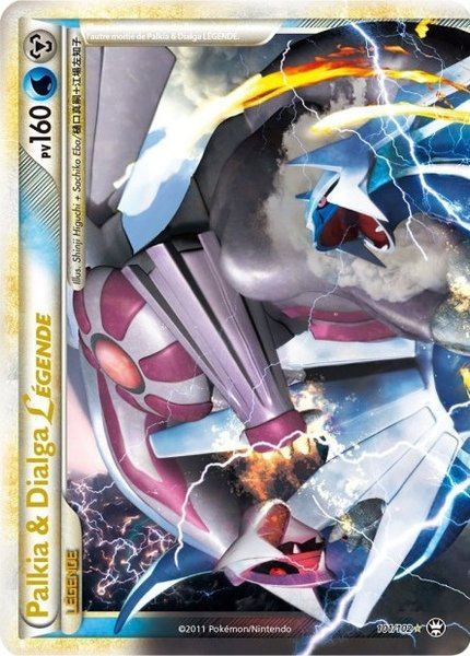 Palkia & Dialga Légende