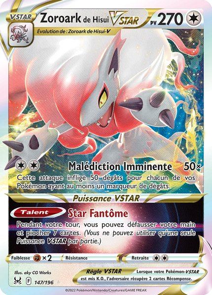 Zoroark de Hisui-VSTAR