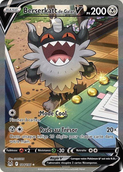 Berserkatt de Galar-V