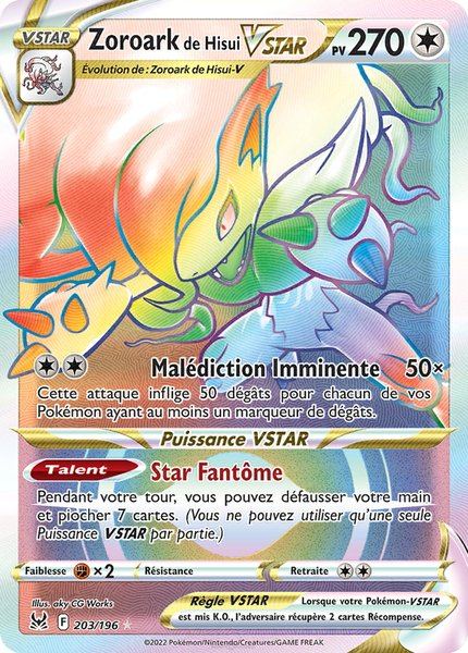 Zoroark de Hisui-VSTAR