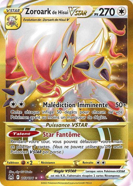 Zoroark de Hisui-VSTAR