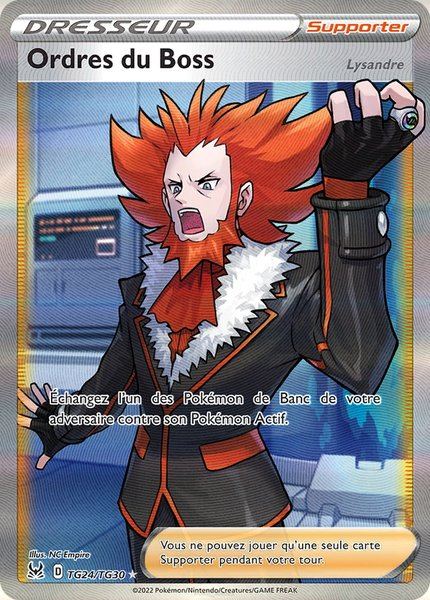Ordres du Boss Lysandre
