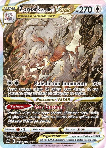 Zoroark de Hisui-VSTAR