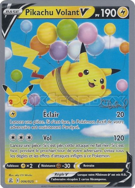 Pikachu Volant-V