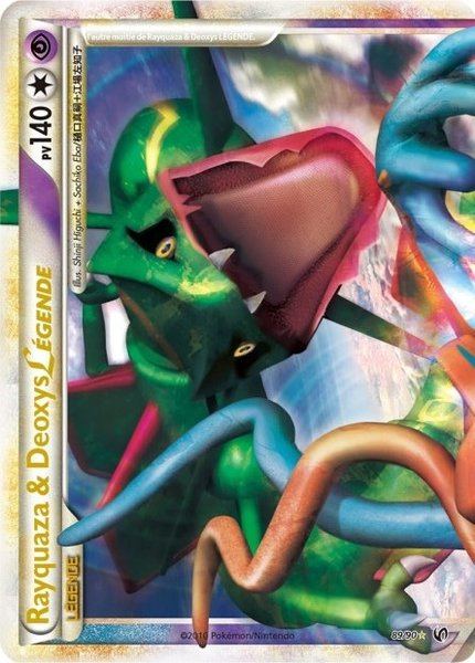 Rayquaza & Deoxys Légende