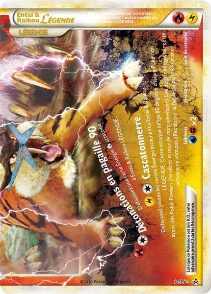Entei & Raikou Légende