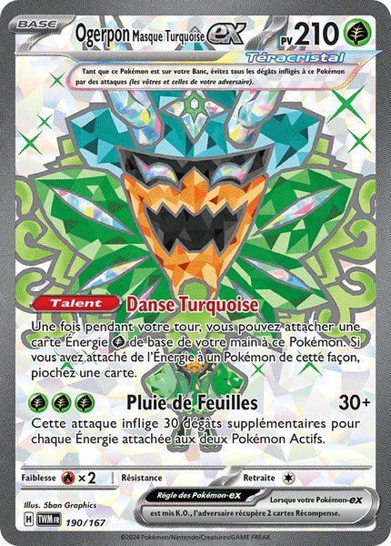 Ogerpon Masque Turquoise ex
