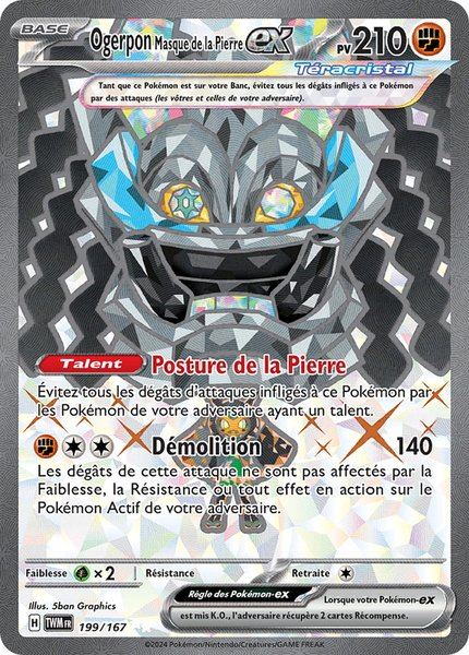 Ogerpon Masque de la Pierre ex