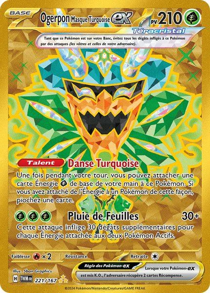 Ogerpon Masque Turquoise ex