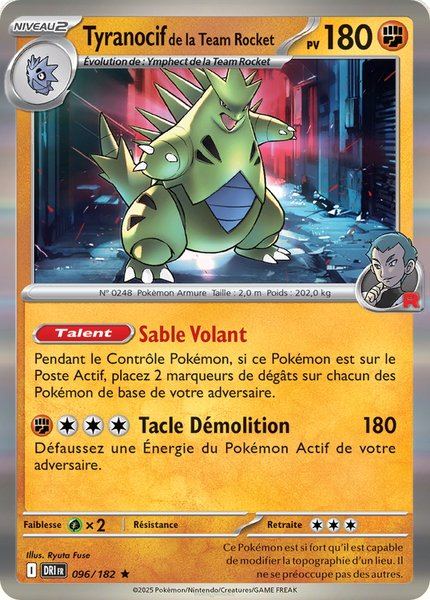 Tyranocif de la Team Rocket