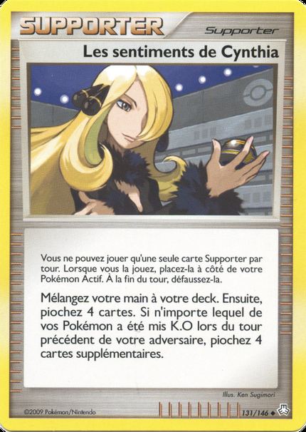 Les sentiments de Cynthia
