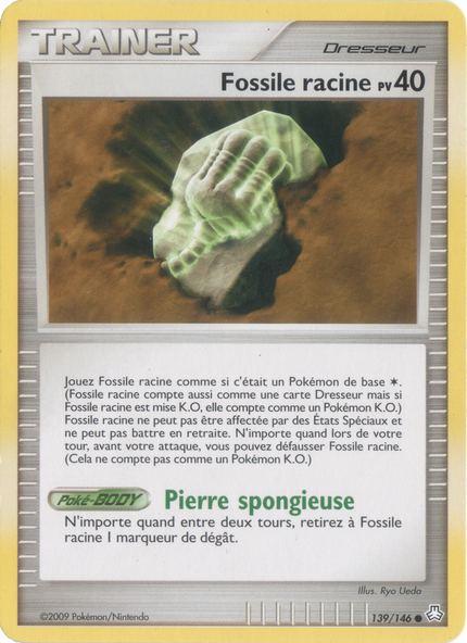 Fossile racine