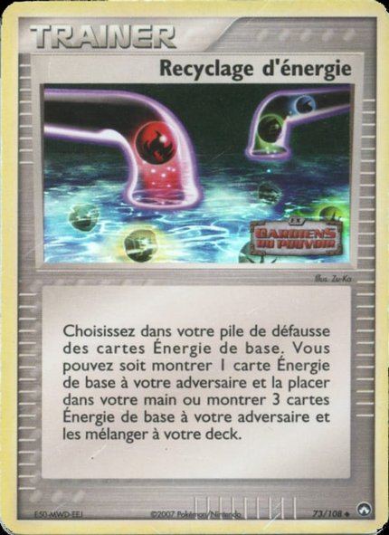 Recyclage d'Énergie