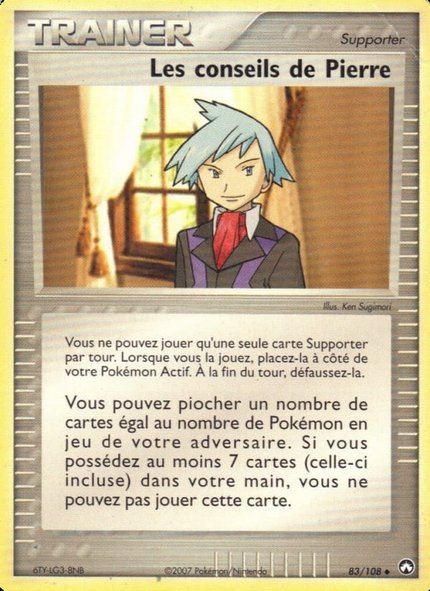Les conseils de Pierre