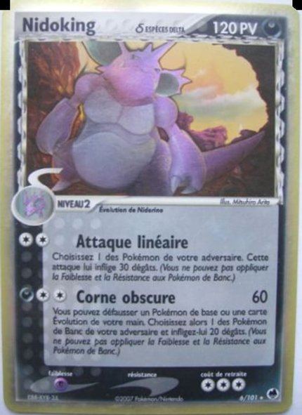 Nidoking δ Espèces Delta