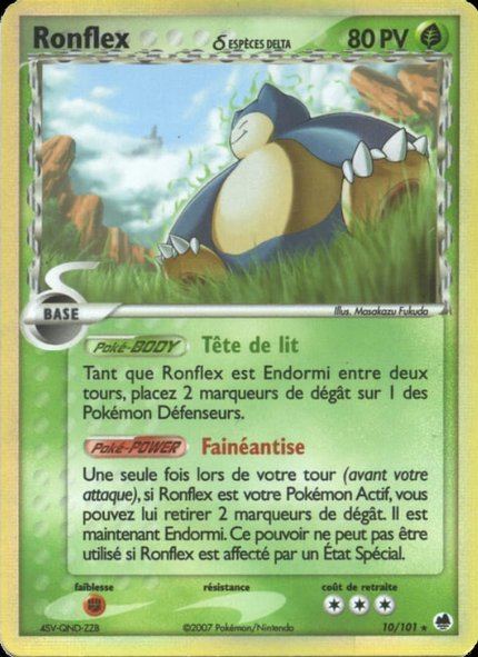 Ronflex δ Espèces Delta
