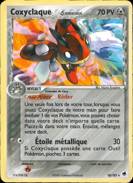 Coxyclaque δ Espèces Delta