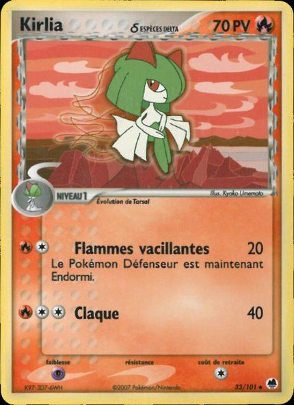 Kirlia δ Espèces Delta