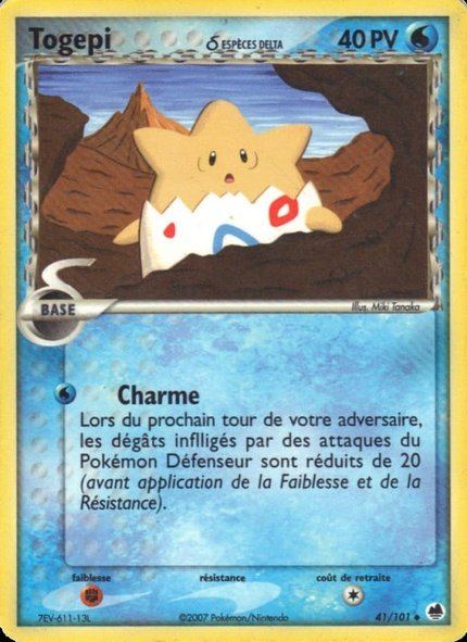 Togepi δ Espèces Delta
