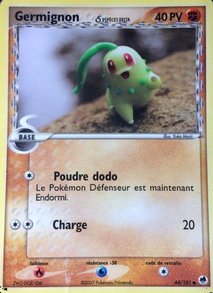 Germignon δ Espèces Delta