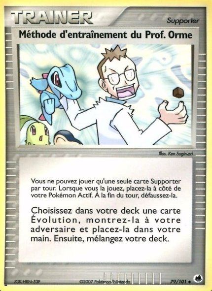 Méthode d'Entraînement du Professeur Orme