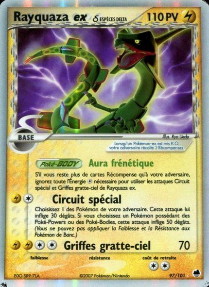 Rayquaza ex δ Espèces Delta