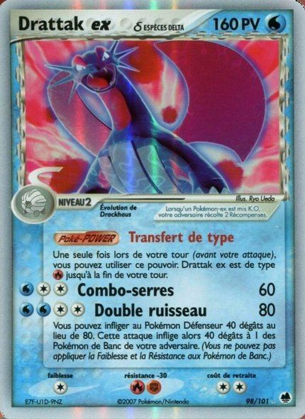 Drattak ex δ Espèces Delta
