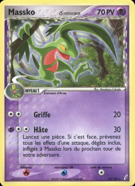Massko δ Espèces Delta