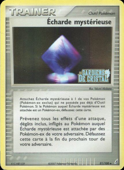 Echarde mystérieuse