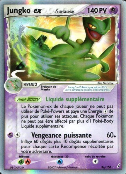 Jungko ex δ Espèces Delta