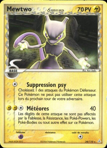 Mewtwo δ Espèces Delta