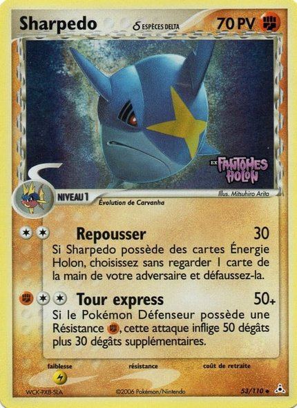 Sharpedo δ Espèces Delta