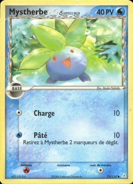 Mystherbe δ Espèces Delta