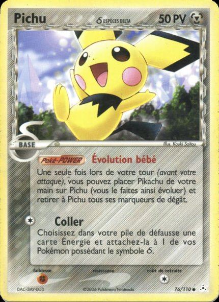 Pichu δ Espèces Delta